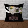 Band LLed ZZeppelin Pillow Case For Car Sofa Decorative Home Doublesided Print Plush Square Throw Pillow Cushion Cover