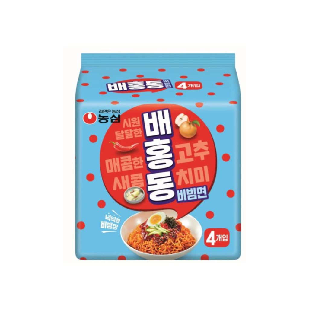 Nongshim Бэхондон Бибиммён (137g) / Калбиммюн (128g)  (2 варианта)