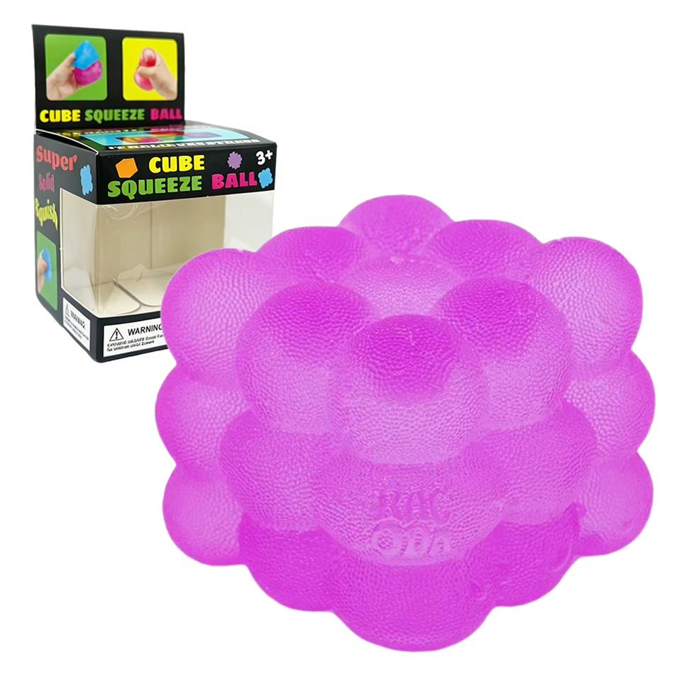 3D Игрушка-антистресс в форме конфеты с музыкой для взрослых и детей - Сенсорный куб для снятия стресса