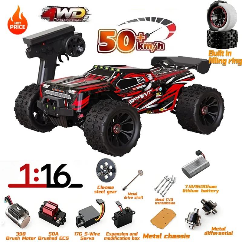 9522PRO Высокоскоростная радиоуправляемая машина 85 км/ч 1:16 Профессиональный Бесколлекторный 4WD Внедорожный Дрифт Радиоуправляемый Гоночный Автомобиль для Взрослых Грузовик