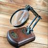 Brass Adjustable Magnifying Glass,Gift Items, Anniversary Gift, Husband Gift,