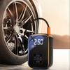 1Pc Portable Wireless Car Air Compressor, Portable Air Pump with LED Light, Suitable for Tire Inflation and Car/bicycle/motorcycle/ball