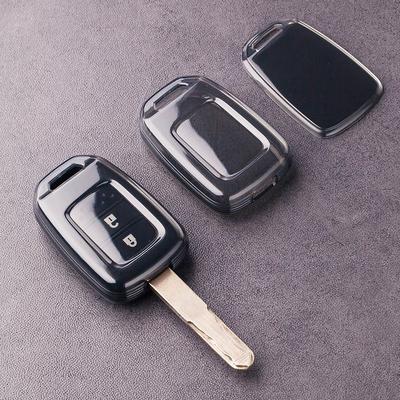 Прозрачный Черный ТПУ Для Honda Accord 2013- Civic Xrv City Crv 2013 2014 Чехол Держатель Аксессуары для Автомобильного Ключа