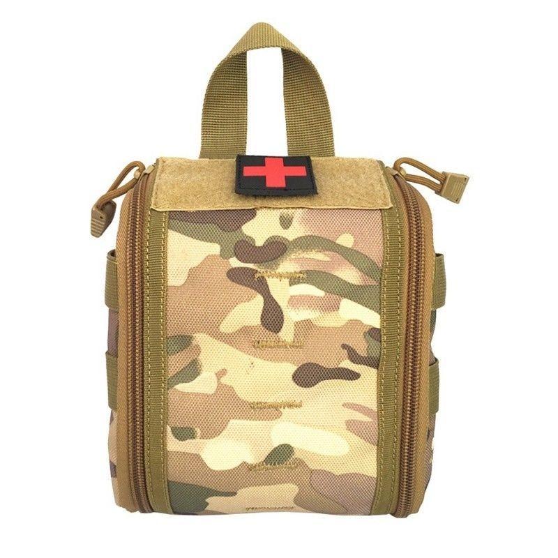 First Aid Kit Emergency Kit Tactical Survival EDC Molle Rip-Away EMT Pouch Bag IFAK Medical  Outdoor Tool