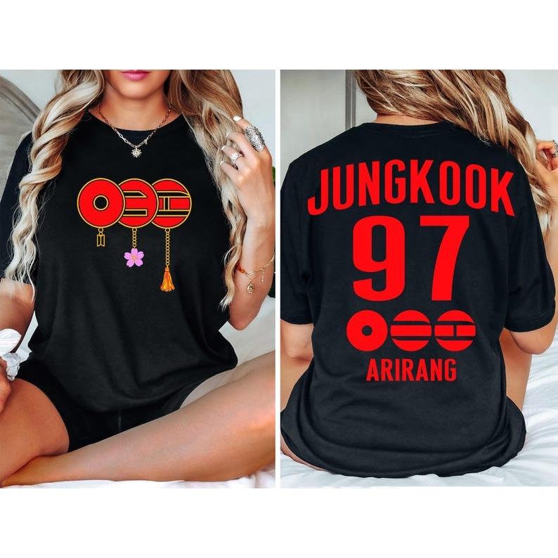 2026 Лето Горячая Распродажа Футболка с Тура BTS Bangtan Boys Футболка к Возвращению Унисекс С принтом Повседневная Футболка Y2K Готическая Хлопковая Оверсайз Футболки