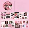 Sweet American Style Sticker Cute Floral Butterfly Music Player Phone Series Washi Tapes DIY Decor Scrapbook Journal Tappe