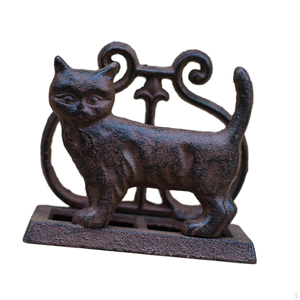 Elegant Napkin Holder for Dining Table - Vintage Iron Design