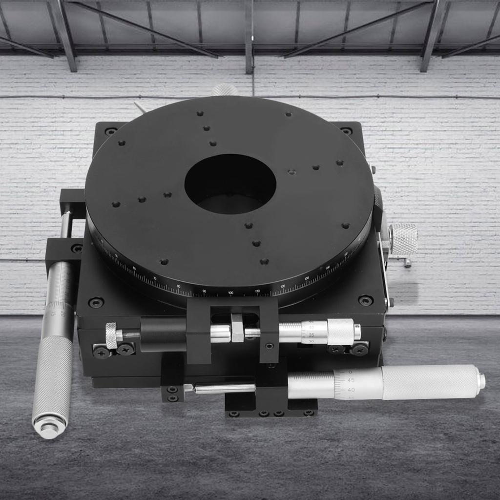 SEMXYR160 XYR 3-осевая 160x160 мм платформа точной настройки Оптический стол смещения Поперечная направляющая