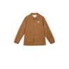 Letter Logo Print Stand Collar Single-Breasted Long Sleeve Jacket Men Jackets Brown FD9903-258