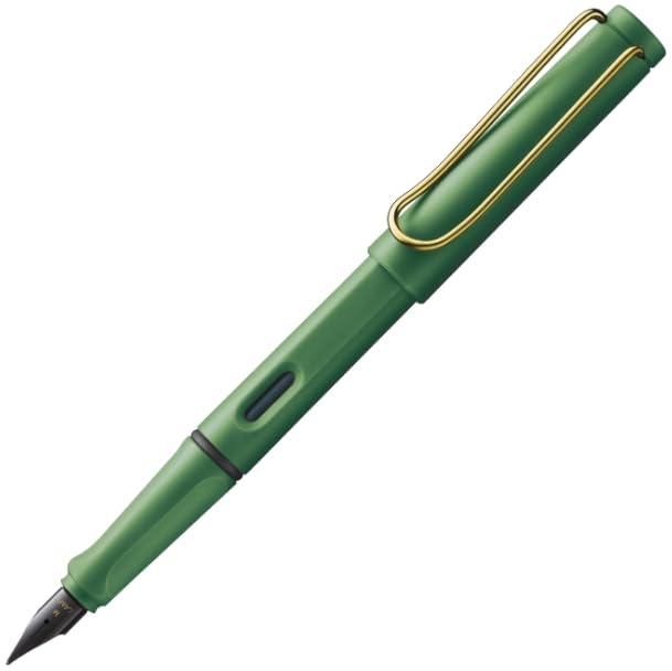 Lamy Перьевая ручка Safari Limited 2024 Field Green Gold Clip Medium Point M L0YCH-M