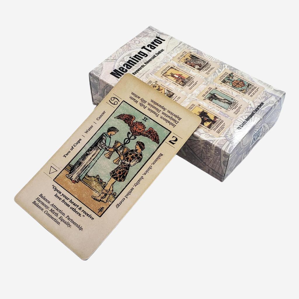 2023 Новое значение карт Таро настольной игры