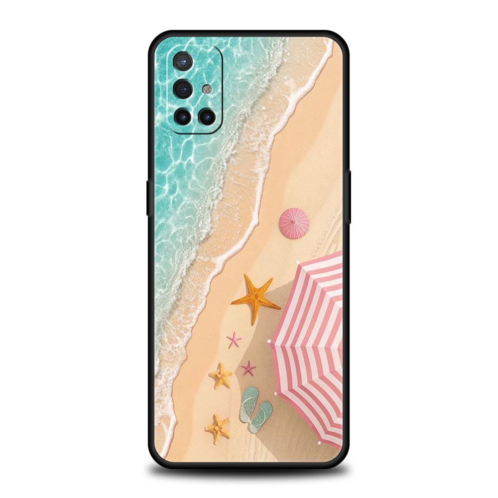 Летний пляжный чехол для телефона для Oneplus 13R 13 12R 11 10T 10R Nord N100 N200 N10 10 9 9R 9RT CE 3 2 Z Pro 5G Мягкий ТПУ чехол Fundas