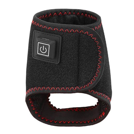 Теплый бандаж на лодыжку для облегчения боли при артрите, USB-грелка для лодыжки с автоматическим выключением
