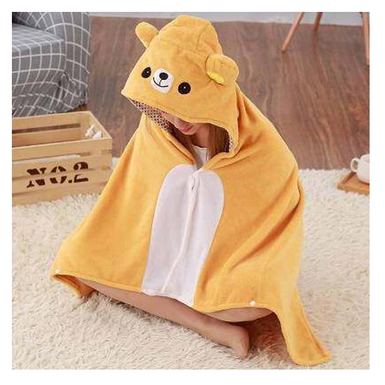 Халат с капюшоном для девочек, женщин и мужчин для пляжного бассейна, спа-салона, полотенца для тренажерного зала, фитнес-полотенца, угольного полотенца, банного халата, банного халата, ночного белья для сна