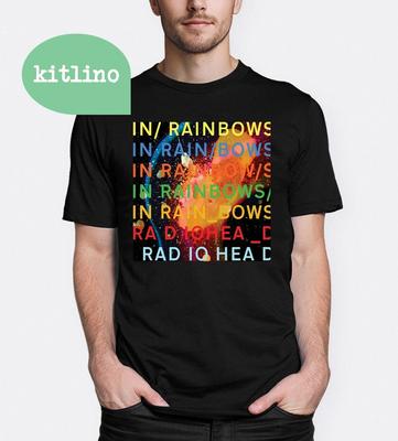 Хлопковая унисекс футболка Radiohead Альбом In Rainbows T44506