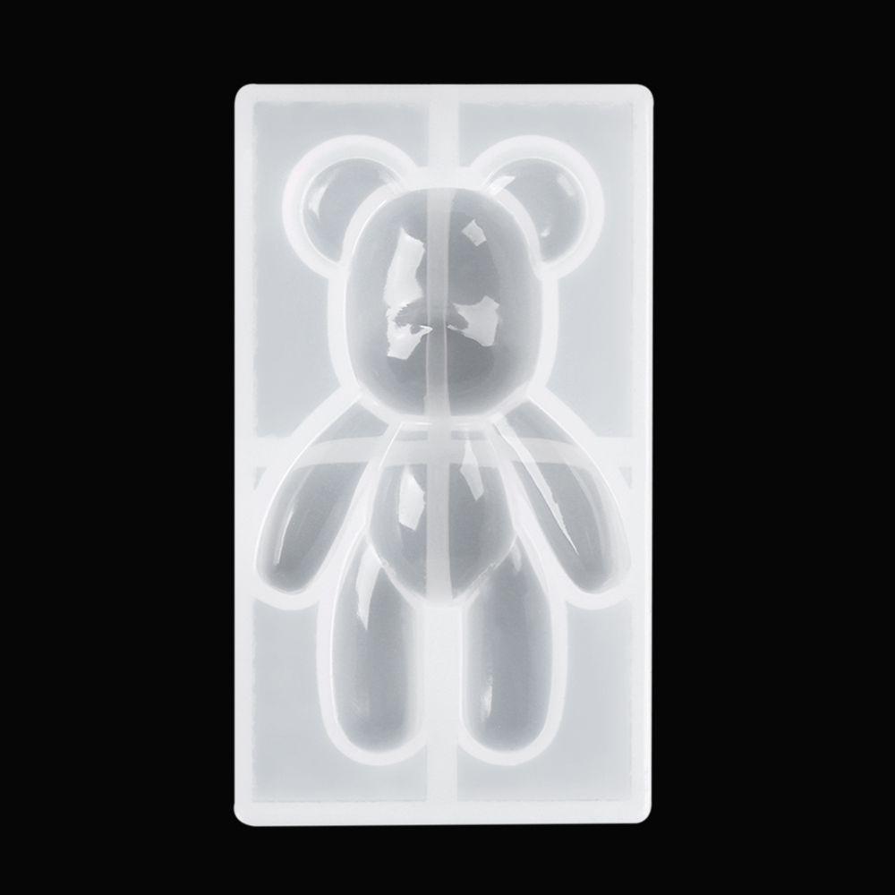 Модные детские игрушки DIY 3D кулон форма инструмент плюшевый мишка силиконовая форма ювелирные изделия изготовление