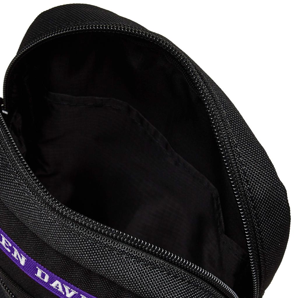 Мини Наплечная Вертикальная Мини Наплечная Черная Фиолетовая [Ben Davis] BDW-9235B