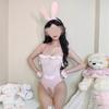 Sexy lingerie sexy bunny play uniform crotch seduction passion hot flirting maid outfit perspective