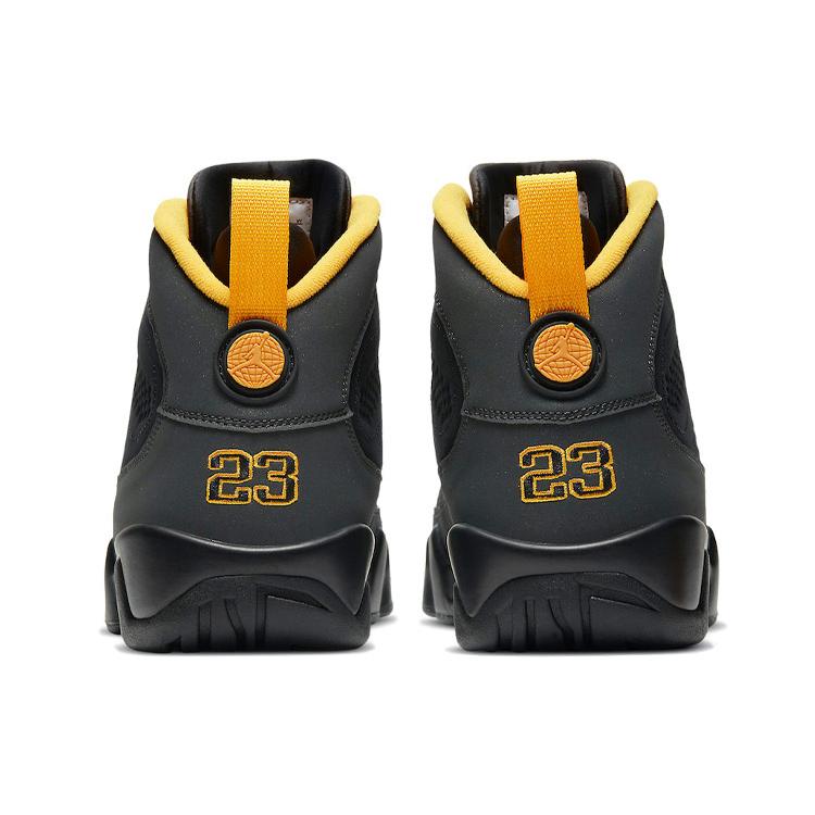 Air Jordan 9 Retro 'Black Dark Charcoal University Gold' CT8019-070