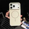 Роскошный Чехол для Телефона Магнитный Однотонный Для iPhone Air 12 13 14 15 16 17 Pro Max Беспроводная Зарядка Ударопрочный Защитный Жесткий Чехол