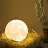 8cm Creative Home Decoration Birthday Gift Moon Lamp LED Night Light Indoor Lighting Luminaires
