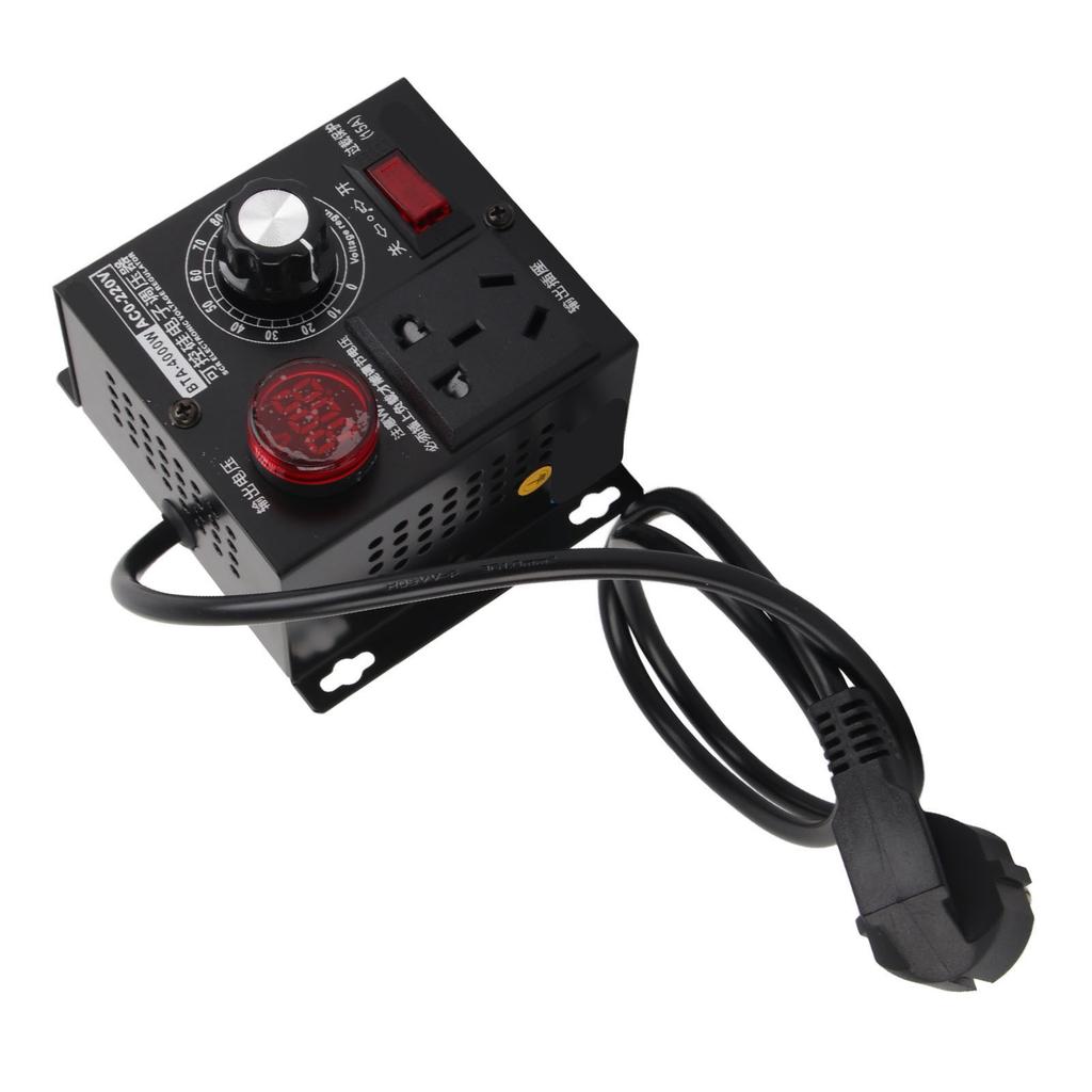 AC 4000W SCR Voltage Regulator Motor Fan Speed Controller Dimmer