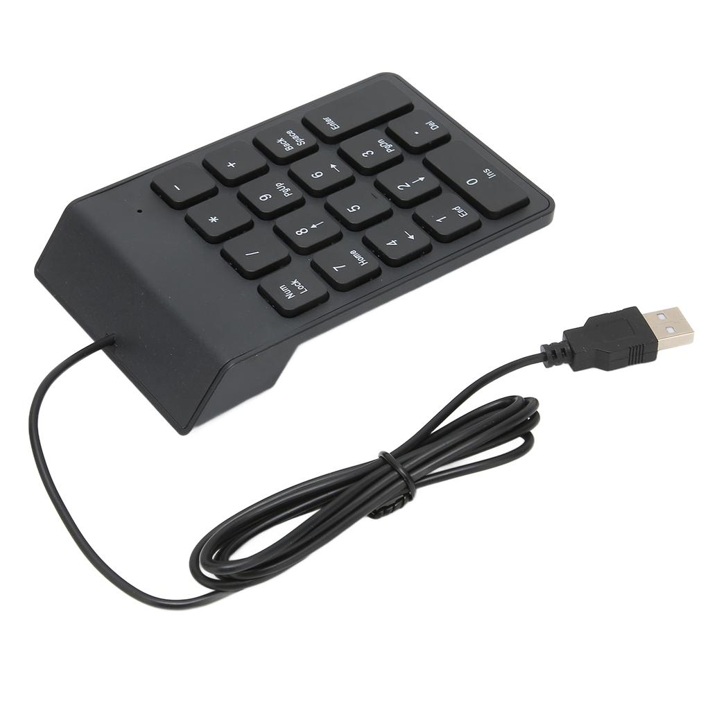 Numeric Keyboard USB Mini 18 Keys Numeric Pad Suitable for PC Desktop Notebook Computers