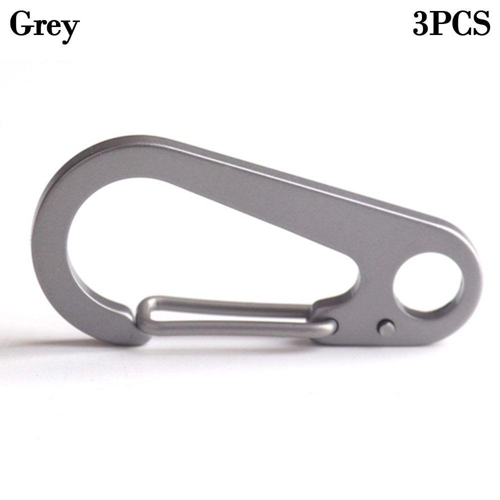 Веревка Многофункциональный D-образный карабин Пружинная быстроразъемная пряжка Подвесная пряжка Брелок из нержавеющей стали