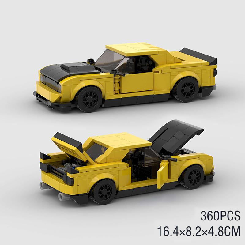Moc City Speed Car Rally Sport Vehicle Racer ae86 M8 Модель Строительные блоки R34 Гоночный Супер Техника Кирпич Рождественский подарок