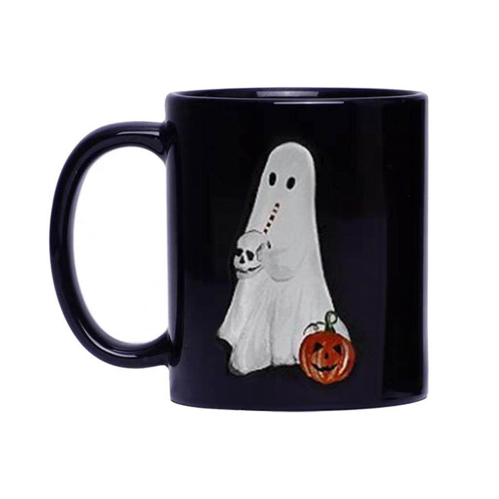 Vintage Halloween Coffee Mug for Fall Seasonal Decor and Hot Beverages