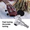 Set of 2 Pairs of Electric Guitar Tuning Pegs for Ukulele and Ukulele Tuners, Convenient To Use, Easy To Install, Machine Heads for a Great Performanc