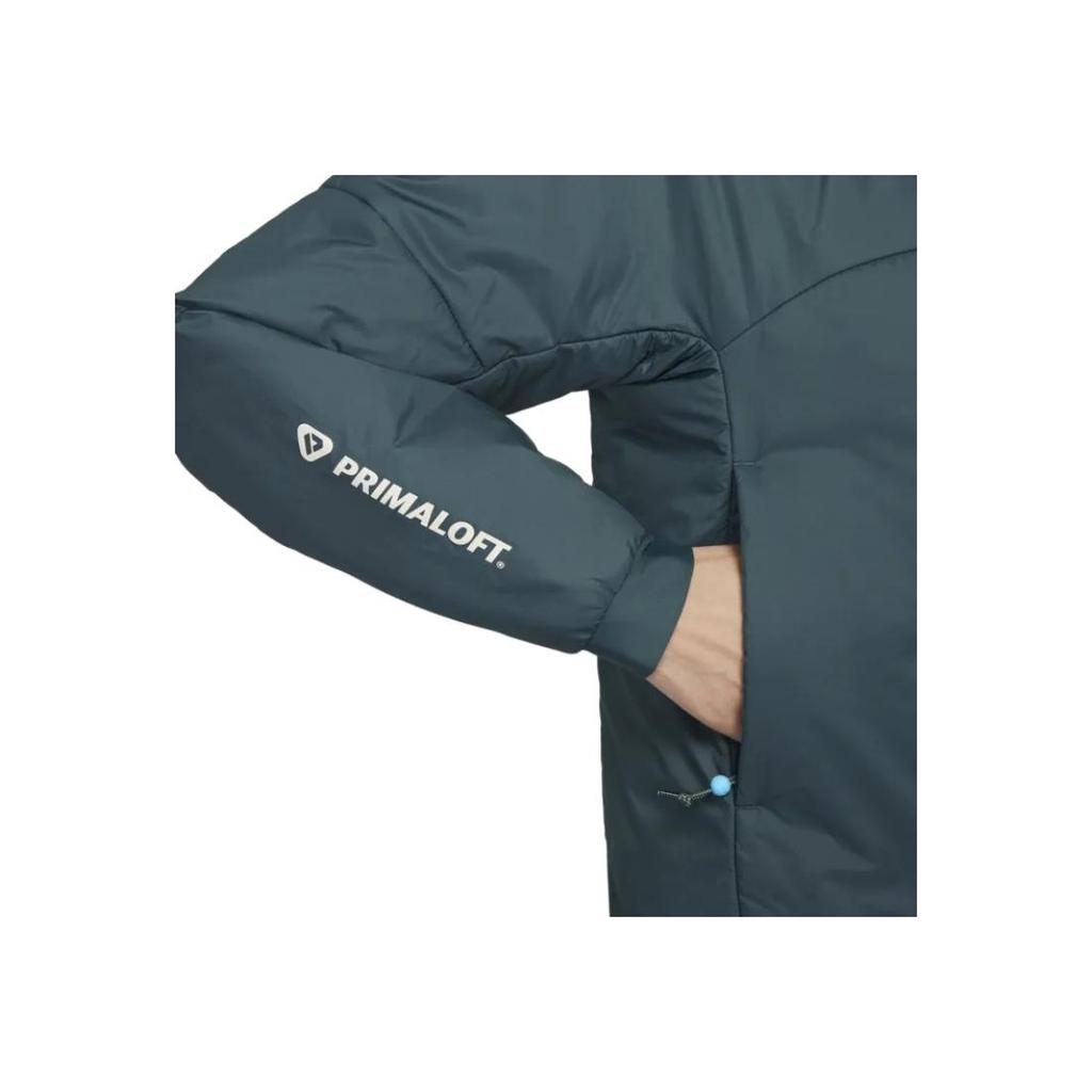 Nike Теплая повседневная куртка из хлопка с капюшоном и длинными рукавами серии ACG Therma-FIT, мужские куртки синего и зеленого цвета DV0364-309