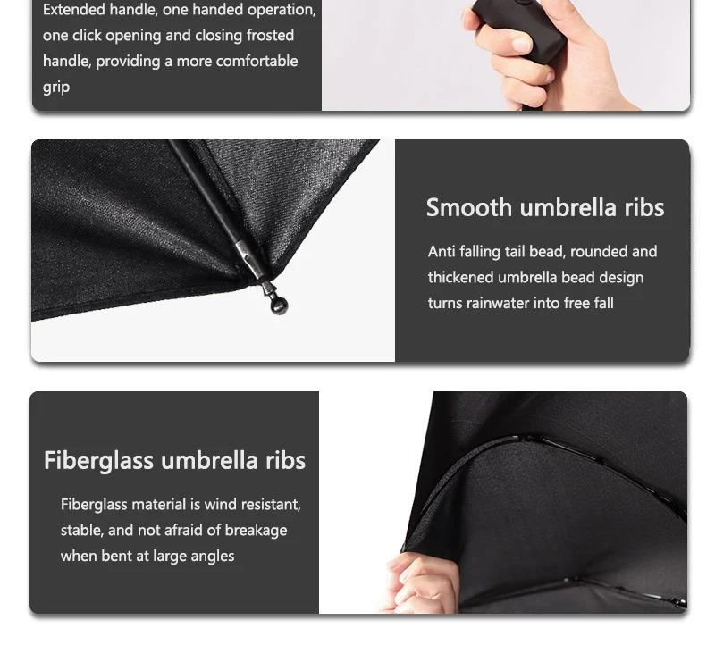 mrjvb7 Portable Car Logo Umbrella Auto Folding Sunshade Windshield Umbrella For Volvo RDESIGN XC60 XC90 S60 S80 S60L V40 V60 AWD V70 T6