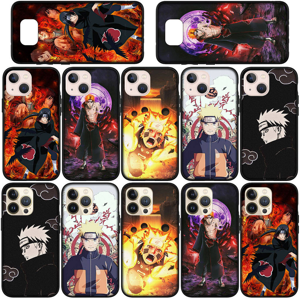 Phone Case for iPhone 17 15 16 Plus Redmi Note 14 12 11 13 Pro Max Huawei P30 P20 Lite Y9 OPPO A60 A40 A80 A18 Pain Anime Itachi Akatsuki Naruto Cover
