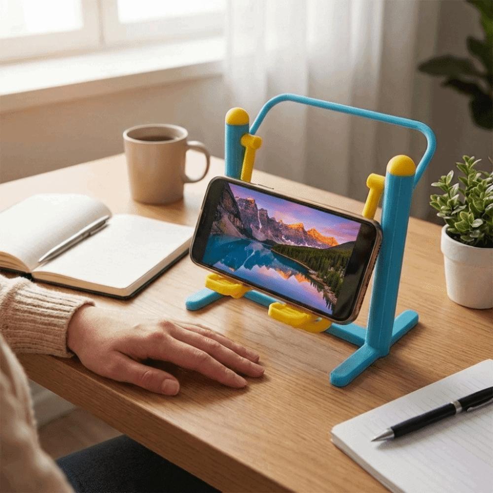 Stable Design Phone Stand Creative Design Desktop Display Stand Desktop Decoration  Lazy People Use