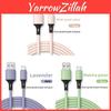 Зарядный кабель Micro USB из жидкого силикона для быстрой зарядки, совместимый с Vivo, Oppo, Huawei, Xiaomi