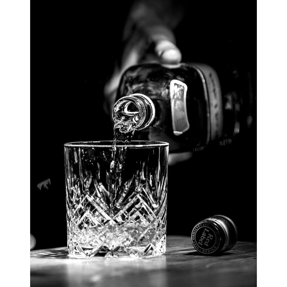 Modern Black and White Vintage Vocktail Champagne Glass Print Poster Canvas Bar Restaurant Room Wall Decoration