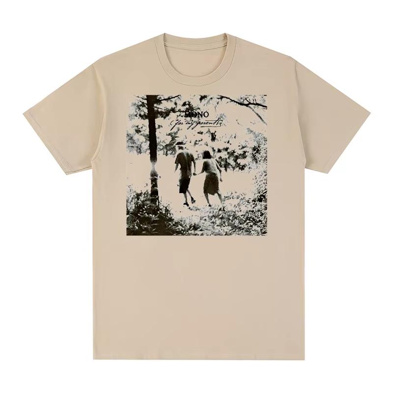 Mono Band Vintage Japanese Post Rock Gothic Manga Graphic New Unisex Women And Men T-shirt