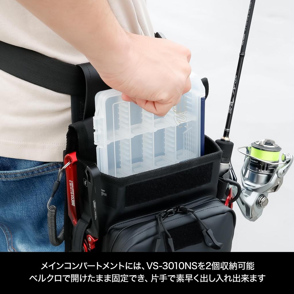 DRESS Tactical Leg Bag, Airborne MC, Fishing Bag, Backpack, Tool Case, Run-and-gun, Ajing, Light Game, Large Capacity, Multi-functional, Rod Holder