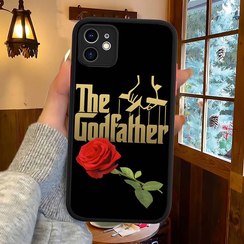 США ТВ Крёстный отец Чехол для телефона Для IPhone 16 15 14 13 12 11 Pro Max Plus X XS MAX Черный Матовый Чехлы для телефона