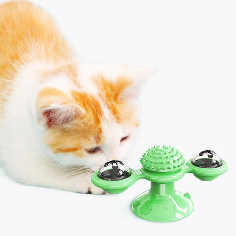 Игрушка Ветряная мельница Мячик Игрушка для кошки/Движущаяся игрушка Игрушка Рыбалка для кошки