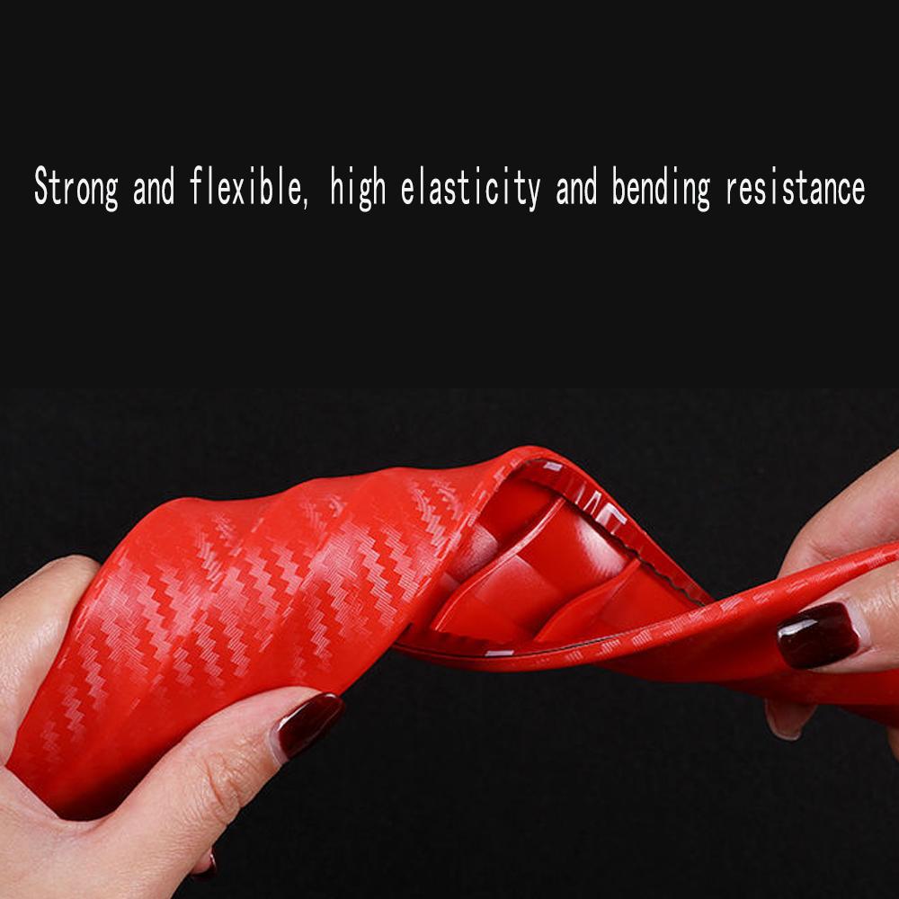 2 шт. защитные полоски для автомобиля, защитная полоса для автомобильного бампера, угловая защита от царапин, лезвие для защиты от столкновений, авто