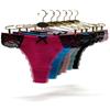 Sexy Woman's G-String Lace Transparent Thong Cotton Underwear Briefs Panties Underpants 6 pcs/Lot