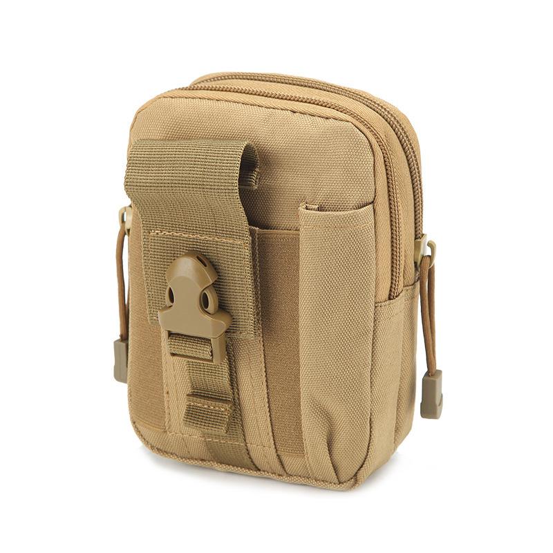 Men's Tactical Camouflage Waist Pack: Multi-Functional Outdoor Cycling Bag for Coins, Phone, and More