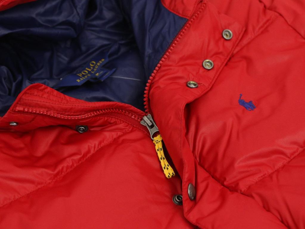 POLO RALPH LAUREN Пуховик с капюшоном и пони Размер L Мальчики Вышивка, (Код товара 0101685)