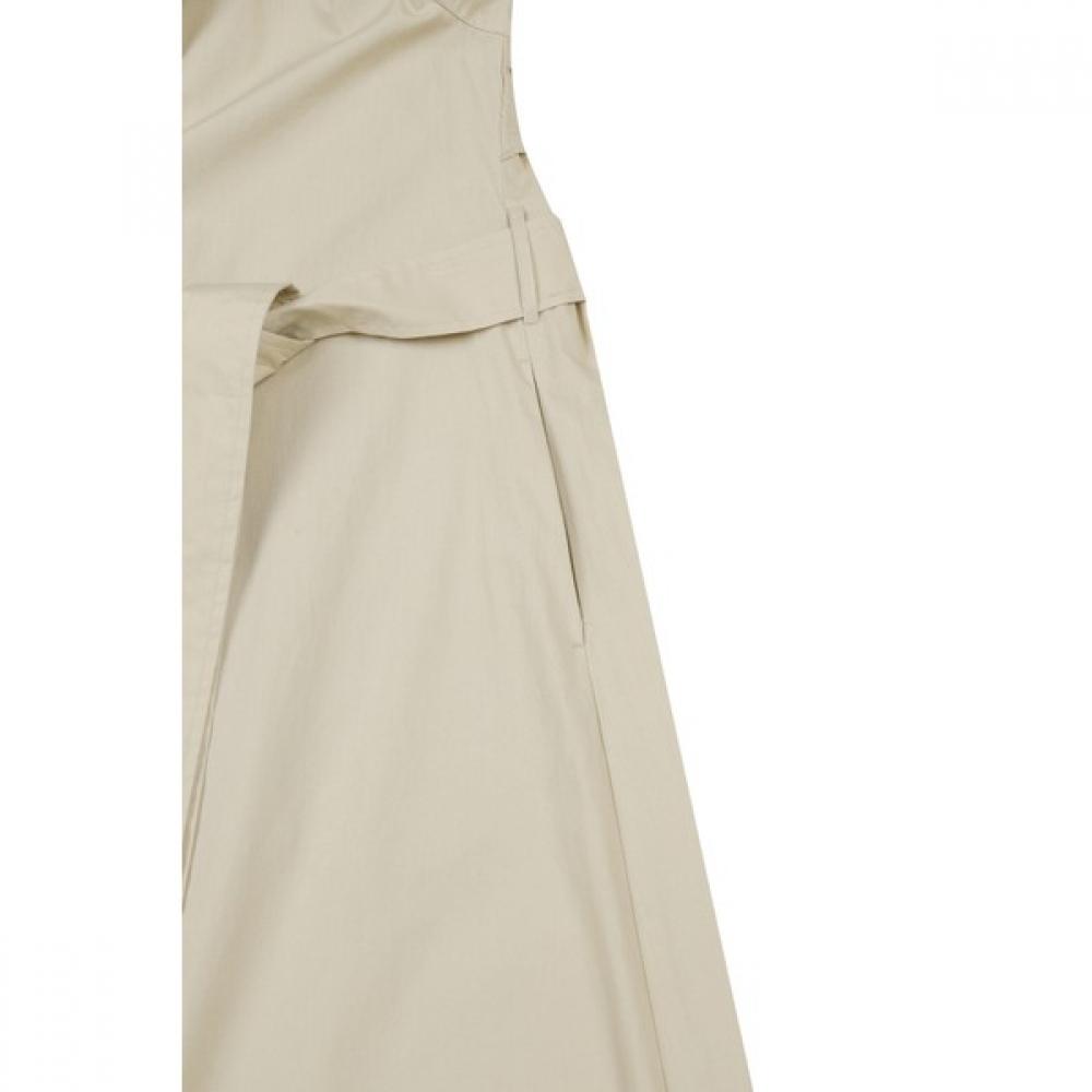 Benetton Embroidered Flap Trench Coat 3s 281ydn02j