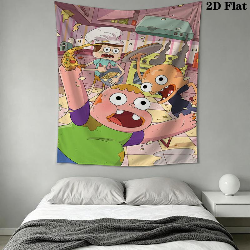 Clarence animated series Pattern Home Decor Tapestry, Wall Hanging, Decorative RV Wall Cloth.XGT0914410