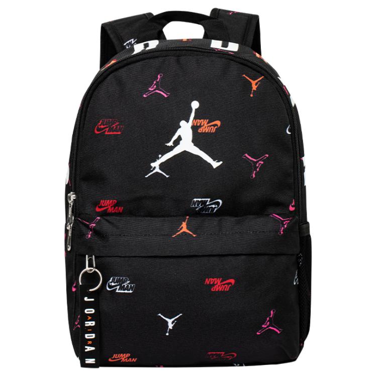 New Jordan Polyester Backpack Small Size Unisex Black JD2213008TD-005