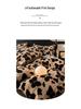 Premium Leopard Print Velvet Fleece 4-Piece Set: Winter Stain-Resistant, Double-Sided Coral Fleece, Warm Duvet Cover Bed