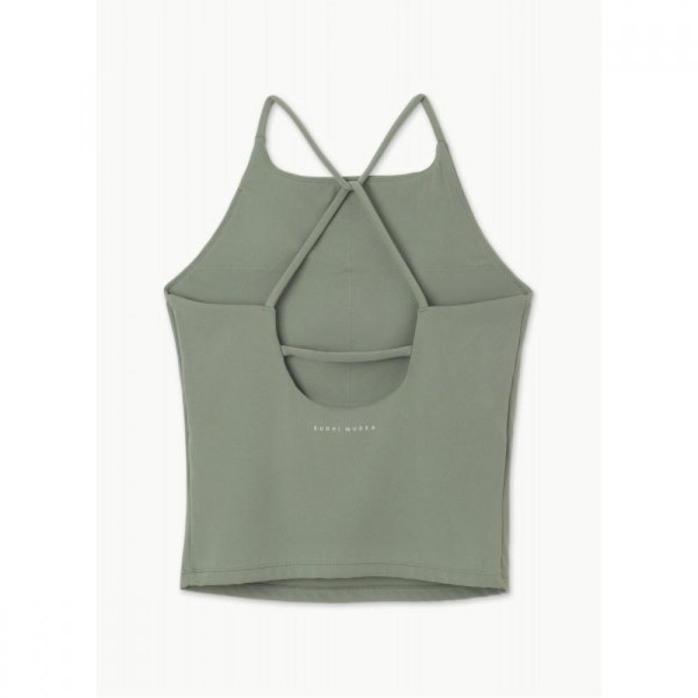 Budhi Mudra Triangle Tank Top Sea Spray  B61002att2b K15 